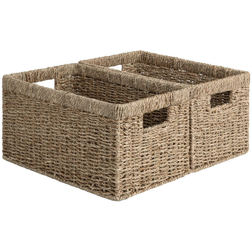 Bayou Breeze Seagrass General Basket Set Wayfair